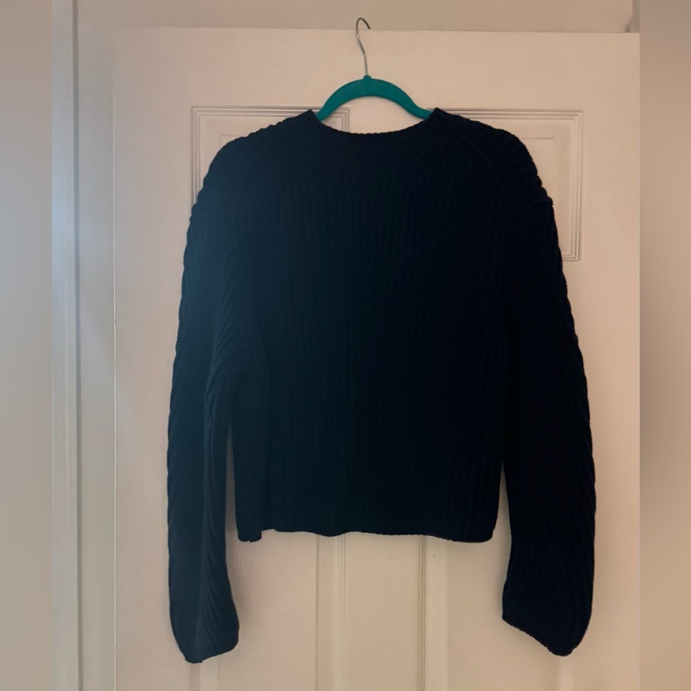 Acne Navy Women's Crew Neck Sweater